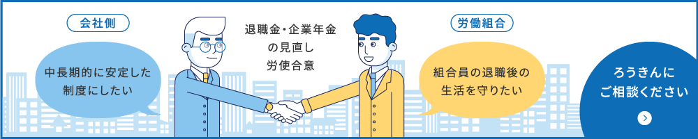 企業型DC ろうきんにご相談ください