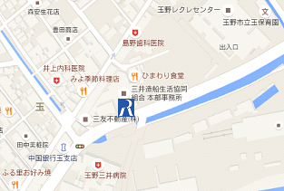 三井生協本部の地図